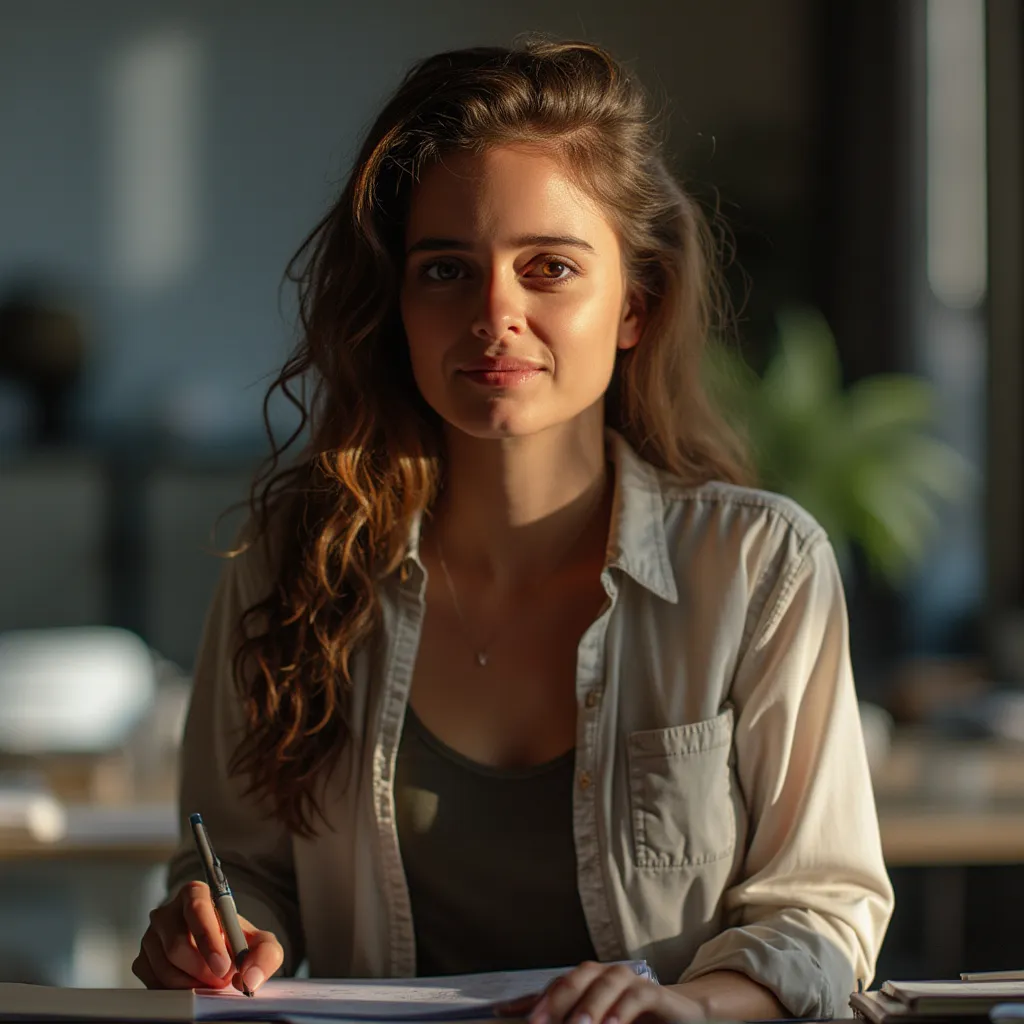 Equipe de contabilidade colaborando em escritório moderno no Brasil